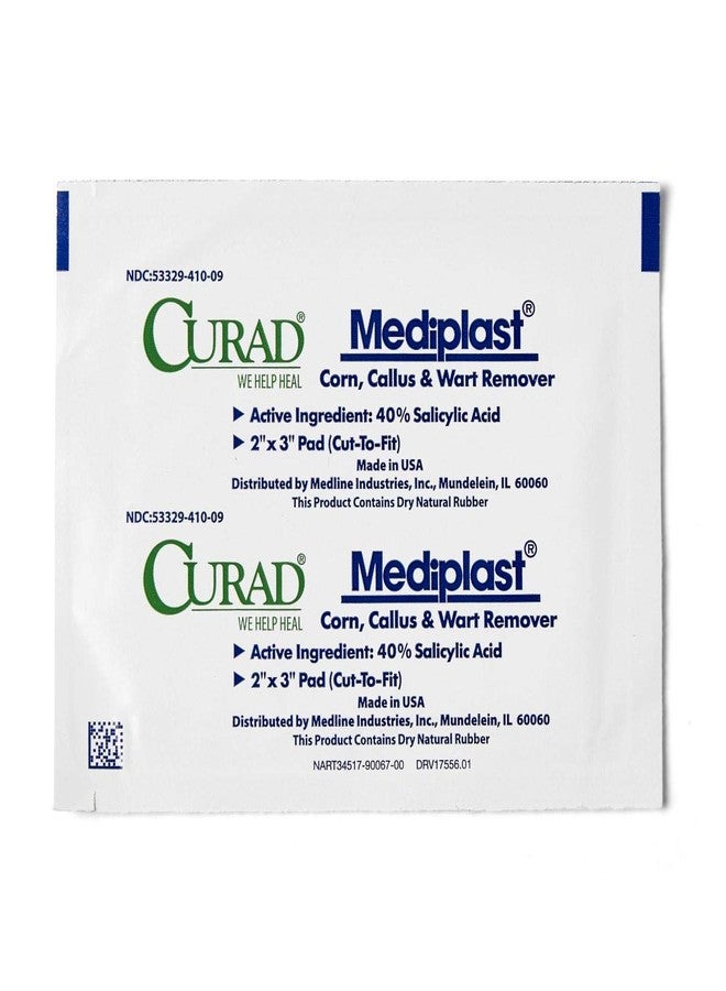 Curad Mediplast Corn, Callus & Wart Remover, 2 Pads - Image 1